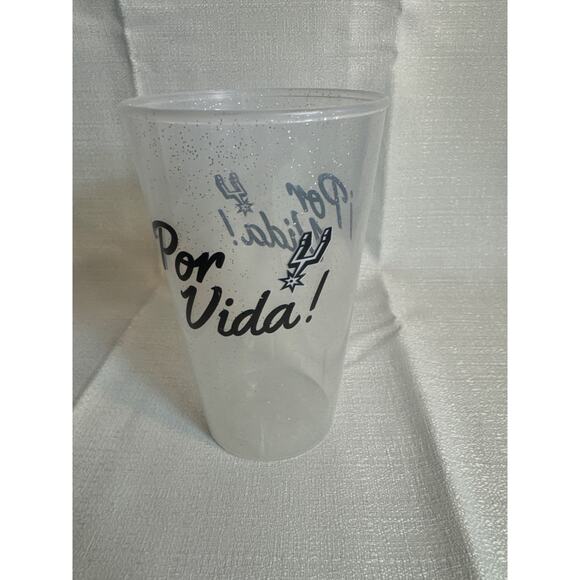 San Antonio Spurs Por Vida plastic 6” Whirley cup - Picture 1 of 5